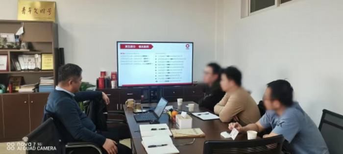 湖南鋰電池負極材料企業(yè)再次考察科源窯爐！